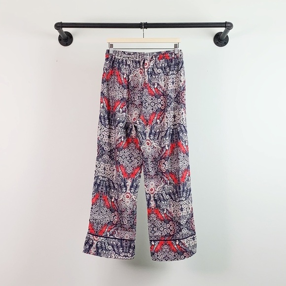NWT Anthropologie Florence Balducci Menagerie Flannel Printed Sleep Pants - Picture 10 of 13